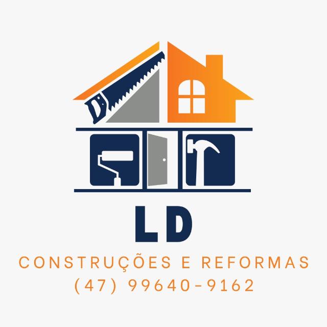 Logo LD Construções e Reformas